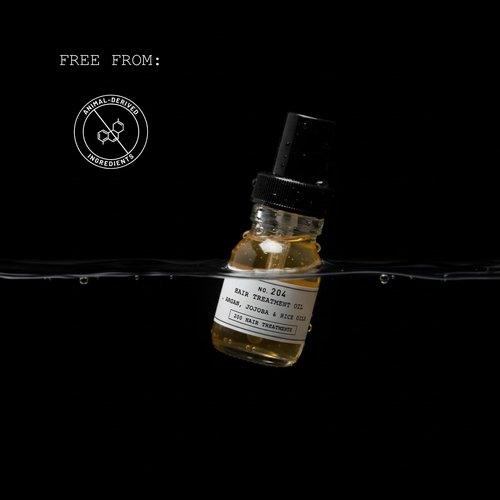 DEPOT No. 204 Hair Treatment Oil | Lightweight Anti-Frizz & Shine Hair Oil with Argan, Rice & Jojoba Oils | Smooths, Nourishes & Protects Hair | 1.0 fl.oz.