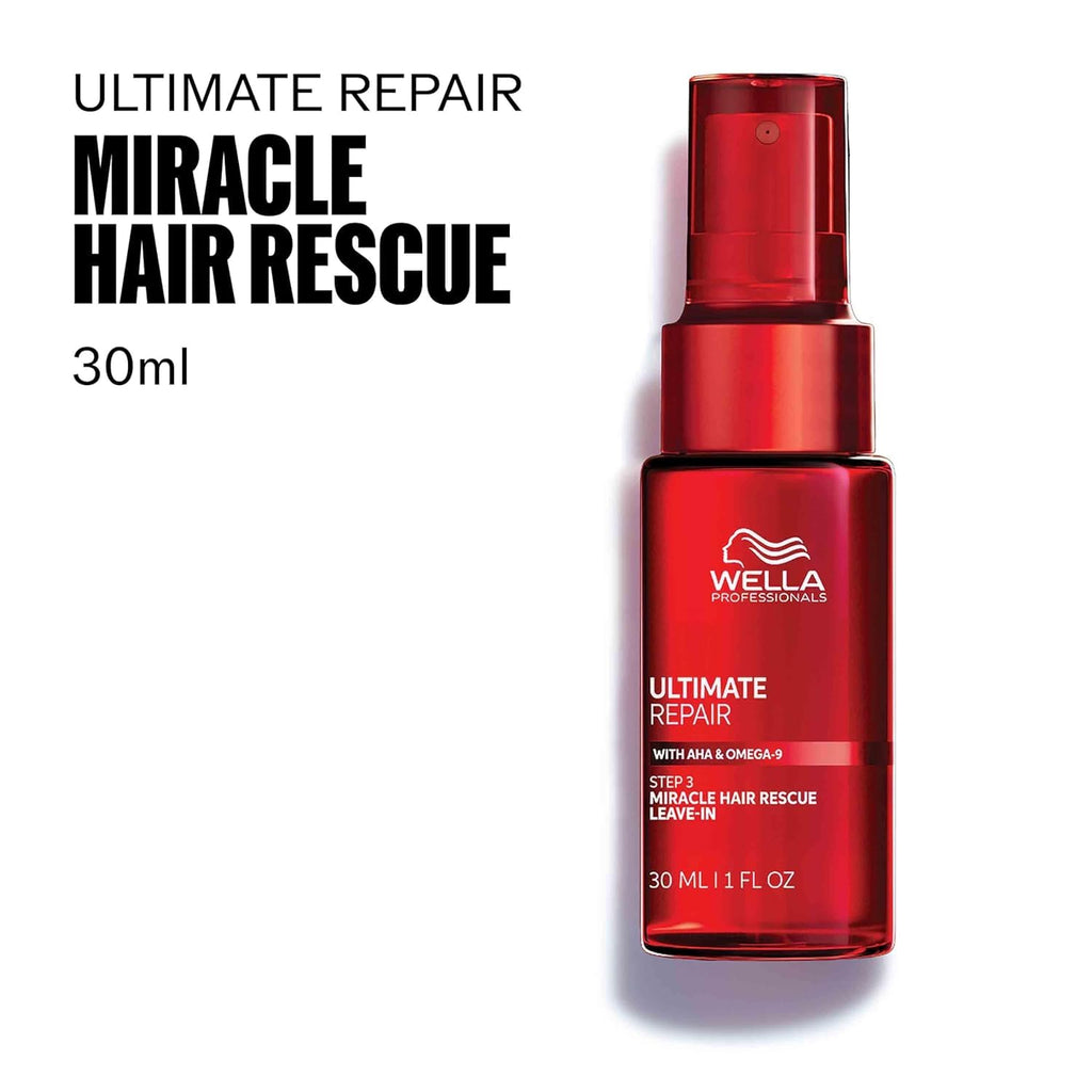 Wella Professionals Ultimate Repair Shampoo & Conditioner Bundle | Miracle Leave-In Treatment for Instant Repair & Moisture in 90 Seconds