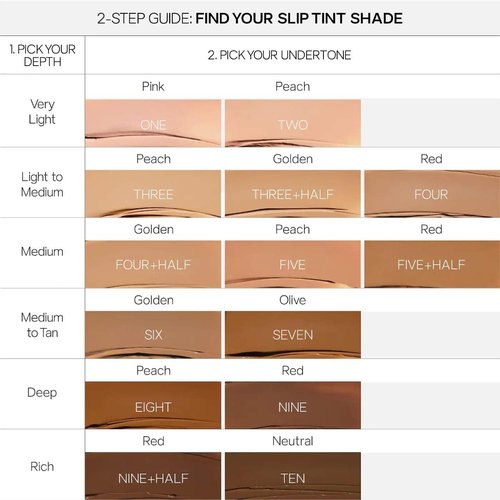 Saie Slip Tint Tinted Moisturizer SPF 35 | Lightweight Hydrating Skin Tint - Shade 3 (1.35 oz)
