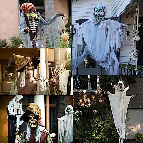 Realistic Life Size Skeleton Hands for Halloween Props and Decorations - 1 Pair