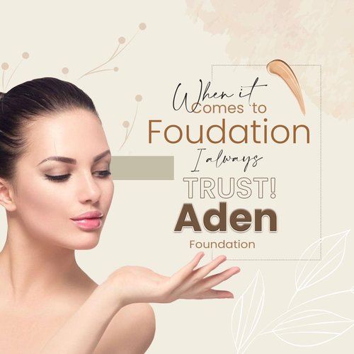 aden fluid Foundation Makeup with Nano Technology 20ml – Color Adapting, Waterproof – Foundation Full Coverage – High Definition, Long Lasting – Foundation for Mature Skin – Made in Italy