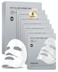 Bio-Collagen Face Mask by Skiennix - Hydrating Overnight Treatment for Fine Lines & Firming | 6 Pack