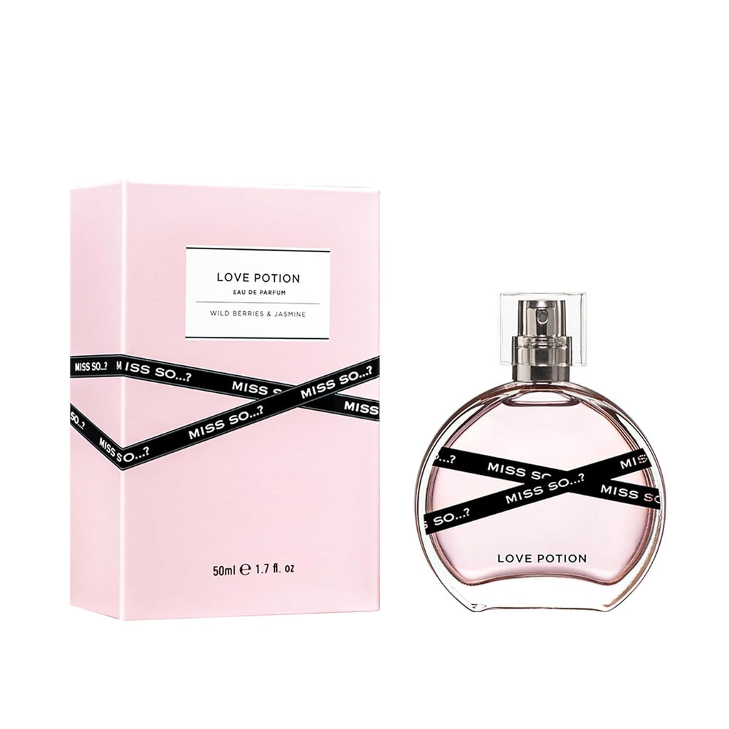 So…? Secret Crush Eau de Parfum for Women - Vegan Fragrance with Jasmine, Cherry Blossom & Musk - 1.7 oz Travel Size