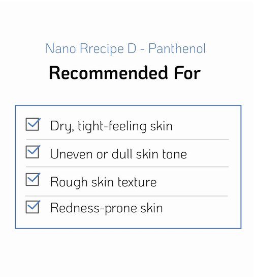High-Potency Pure D-Panthenol for Intensive Hydration, Calming, and Skin Barrier Recovery with Only a Drop in Your Skincare and Haircare Routine 33g 1Fl Oz