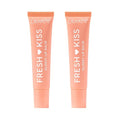 ColourPop Fresh Kiss Glossy Lip Balm - Hydrating Formula with Peptides & Shea Butter - Mango Sorbet (2 Count)