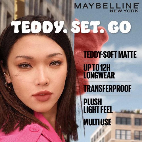 Blinto Super Stay Teddy Tint Lip & Cheek Colour, keep it cozy, 5ml | soft matt upto 12H | multi use | Longwear, Transfer-Proof, Matte Finish