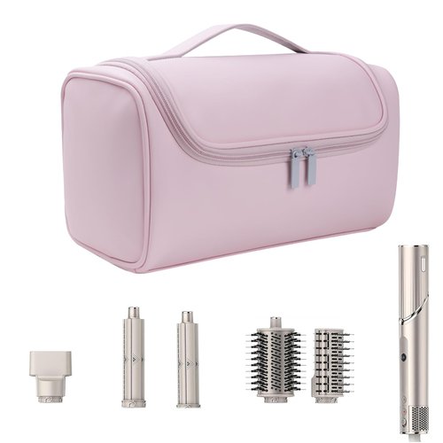 Case For Sharks Flex Style - Travel Case Compatible With Airwrap, PU Storage Bag For Hair Tools, Portable Travel Organizer Airwrap Stylist