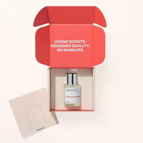 Dossier Gourmand White Flowers Eau de Parfum | Inspired by Viktor&Rolf Flowerbomb | Vegan & Paraben-Free | 1.7 Fl Oz (50ml)