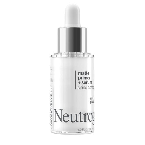 Neutrogena Shine Control Matte Booster - Skin-Mattifying Primer & Serum with Rice Protein | 1.0 fl. oz