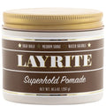 Layrite Superhold Pomade - Maximum Hold Hair Styling Product | 4 Oz for All-Day Control