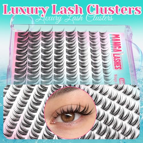 Eyelash Clusters Kit with Lash Glue - Bunny Lashes Ciel Variation