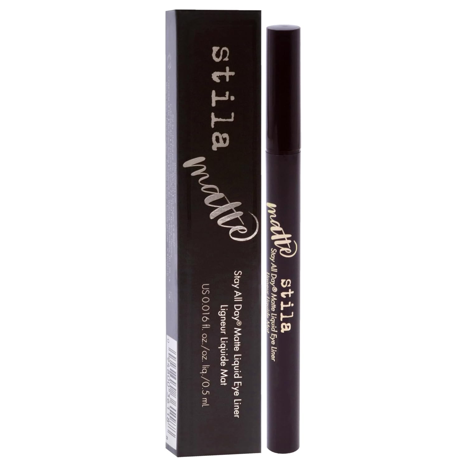 Stila Stay All Day® Matte Liquid Eye Liner - Long-Lasting, Smudge-Proof Formula | Black