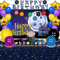 Horror Birthday Party Decorations Set with Plates Balloons Banner and More