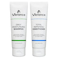 Vibriance Shampoo & Conditioner Set - Strengthening Biotin Formula for Dry, Damaged Hair - Deeply Hydrating