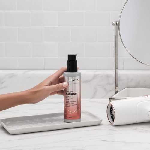 Joico Dream Blowout Thermal Protection Crème - Control Frizz & Static for All Hair Types | Faster Drying & Humidity Protection