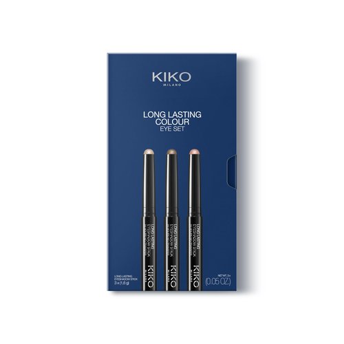 KIKO Milano Long Lasting Colour Eye Set 01 | 3 Eyeshadow Sticks With 24-Hour Hold