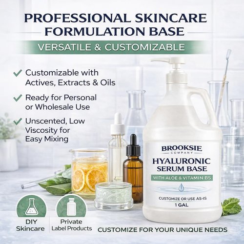 Skiennix Hyaluronic Acid Serum - Ultra-Hydrating 1 Gallon with Aloe & Vitamin B5 | Lightweight Formula, Made in the USA
