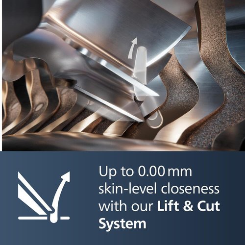Philips Norelco Shaver Series 9000 Prestige - Wet & Dry Electric Shaver with SenseIQ Technology | Includes Nose Trimmer & Premium Case