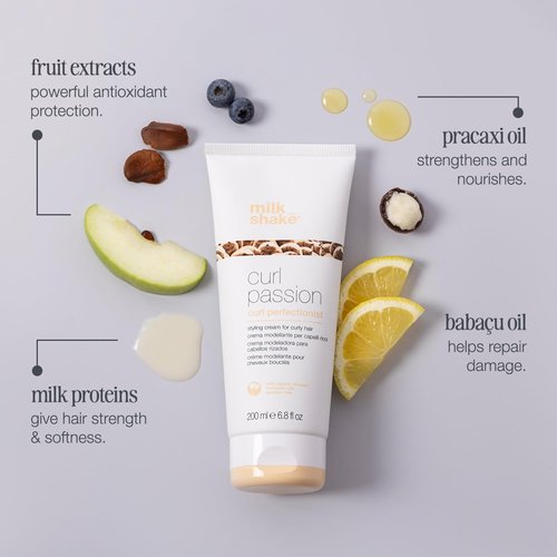 milk_shake Curl Passion Perfectionist - Curl Defining Cream Tames Frizz | 6.8 fl oz (200 ml)
