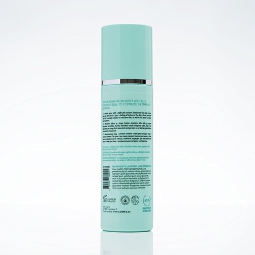 Jelly Micellar Water with Aloe - Gentle Facial Cleanser & Makeup Remover for Sensitive Skin | Hydrating 200ml