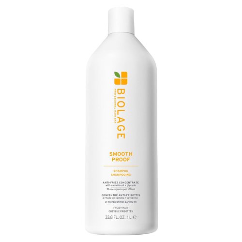 Biolage Smooth Proof Shampoo - Nourishing Shine & Frizz Control with Camellia Oil | 33.8 Fl Oz