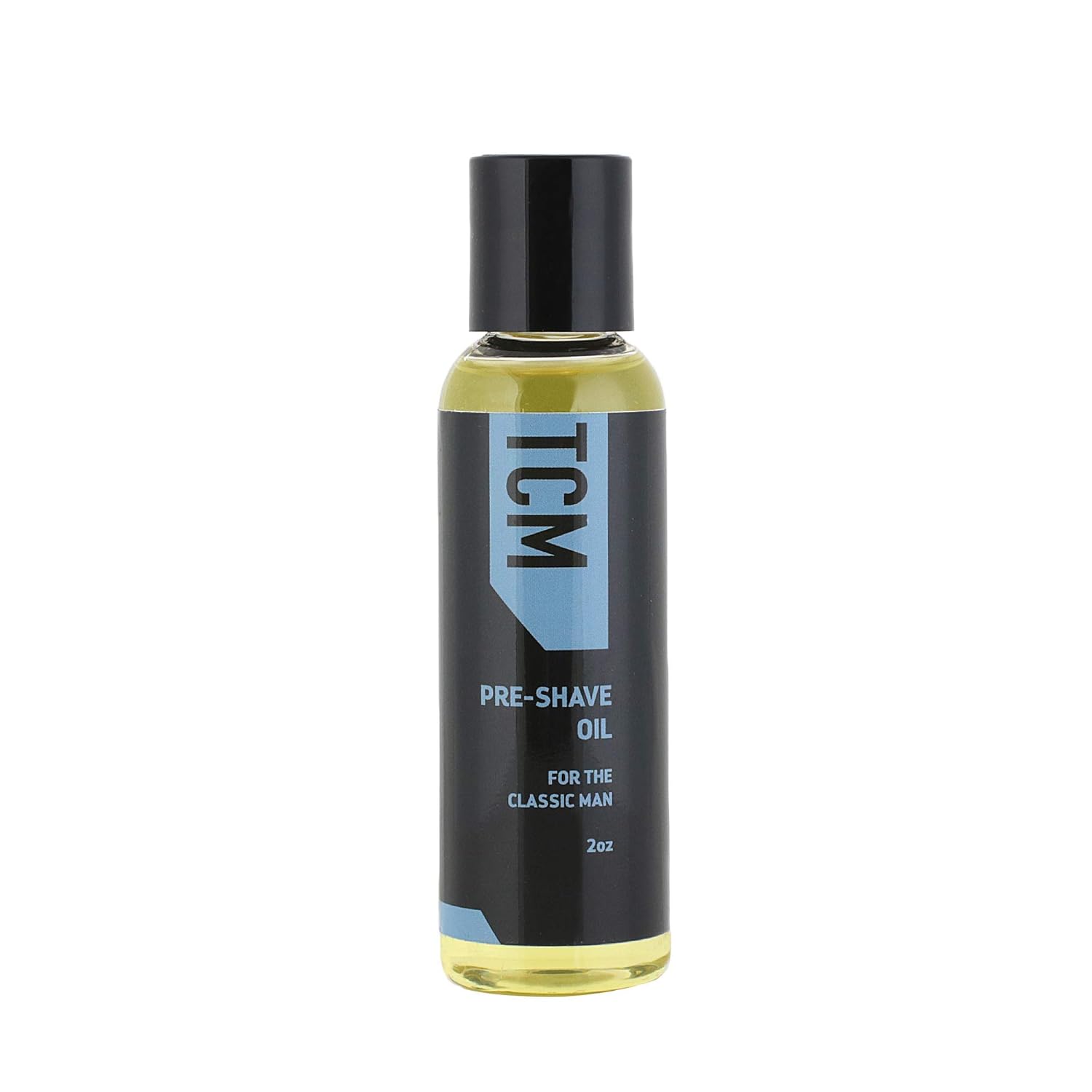 TCM Pre-Shave Oil - Softens Beard & Conditions Skin | Lightweight Non-Greasy Formula, 2oz