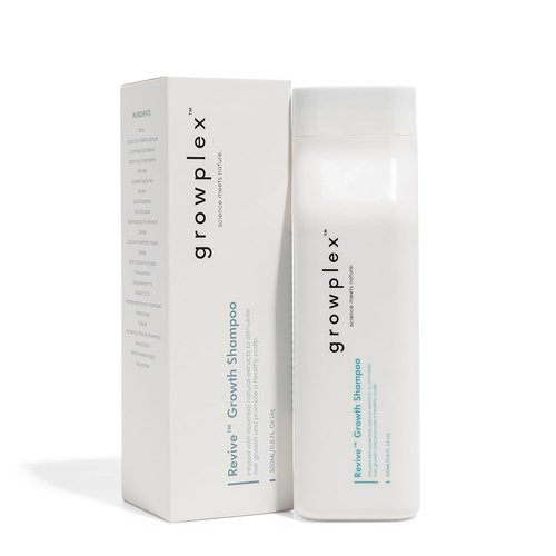 Growplex Revive Hair Strengthening Shampoo - Biotin, Caffeine & Rosemary for Thicker Hair - 250ml