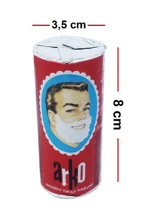 Arko Shaving Cream Soap Stick - 12 Pieces by EVYAP