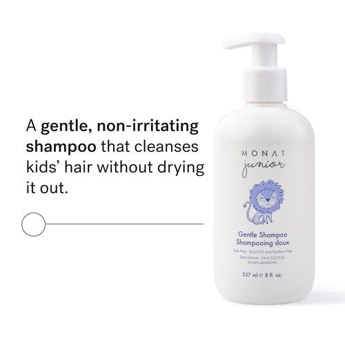 MONAT Junior™ Gentle Shampoo - Tear-Free, Sulfate & Paraben-Free Formula for Kids | 237 ml / 8 fl. oz.