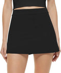 Skiennix Women's High Waisted Athletic Skorts - Mini Skirt with Pockets for Tennis & Golf