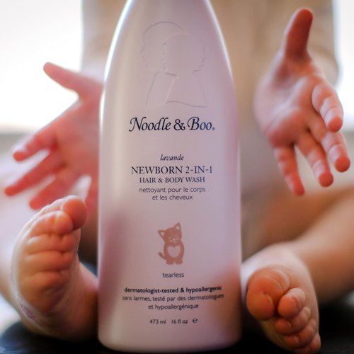 Noodle & Boo 2-in-1 Baby Shampoo & Body Wash - Tear-Free, Hypoallergenic, Moisturizing Formula