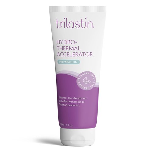 TriLASTIN Hydro-Thermal Accelerator - Warming Skin Prep Serum with Niacinamide & Vitamins - 3 oz Fast-Absorbing Formula