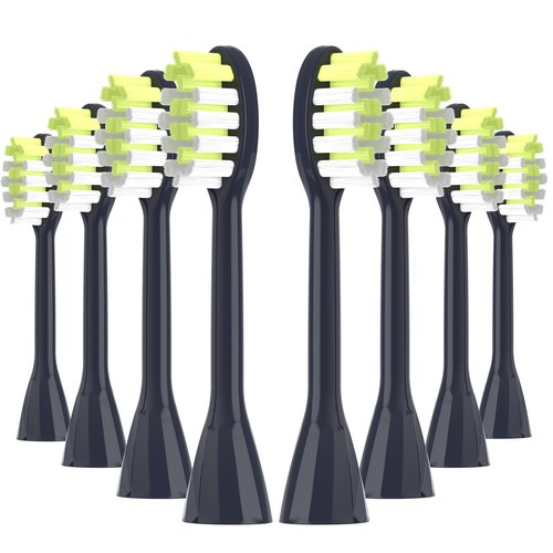 One Series Replacement Toothbrush Heads Pisonicleara Compatible with sonicare Philips One Series BH1022/03 HY1100/02 HY1102 (8-pc) Battery Brush, Mango Snow White Travel Refill (one-Blue)