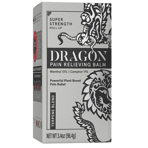 Americanna Wellness Dragon Balm 3.4oz Roll-Up Super Silver Strength