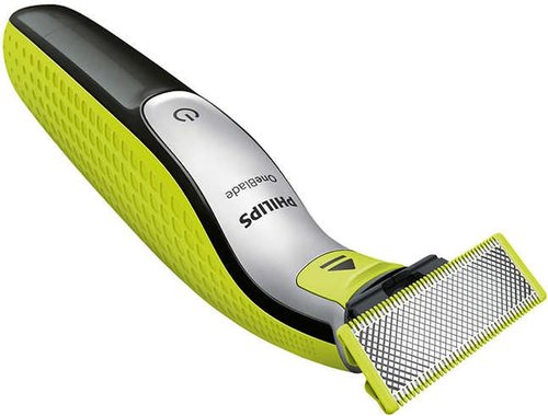 Philips Shaver OneBlade Face+Body, Trims, Edges, and Shaves Any Length, Bonus Blade Included, QP2834/60