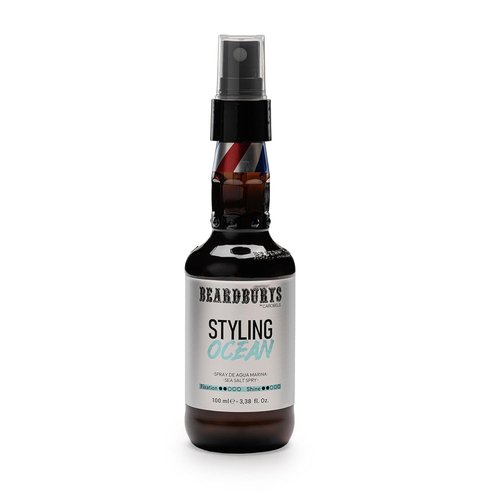 Beardburys Texturizing Sea Salt Spray for Men - Volume & Shine for Beachy Hairstyles | 8.5 Oz