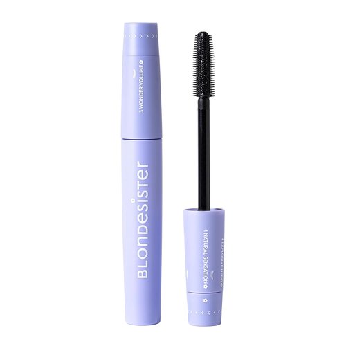 Skiennix 4-in-1 Click and Turn Mascara - Volume & Length with High Pigmentation - Waterproof, Easy Removal - Ultra Black, 0.4 oz