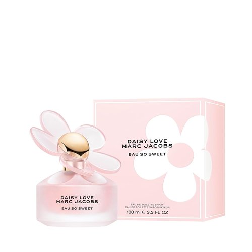 Marc Jacobs Daisy Love Eau So Sweet Eau de Toilette - Floral Women's Perfume with White Raspberries & Daisy Petals