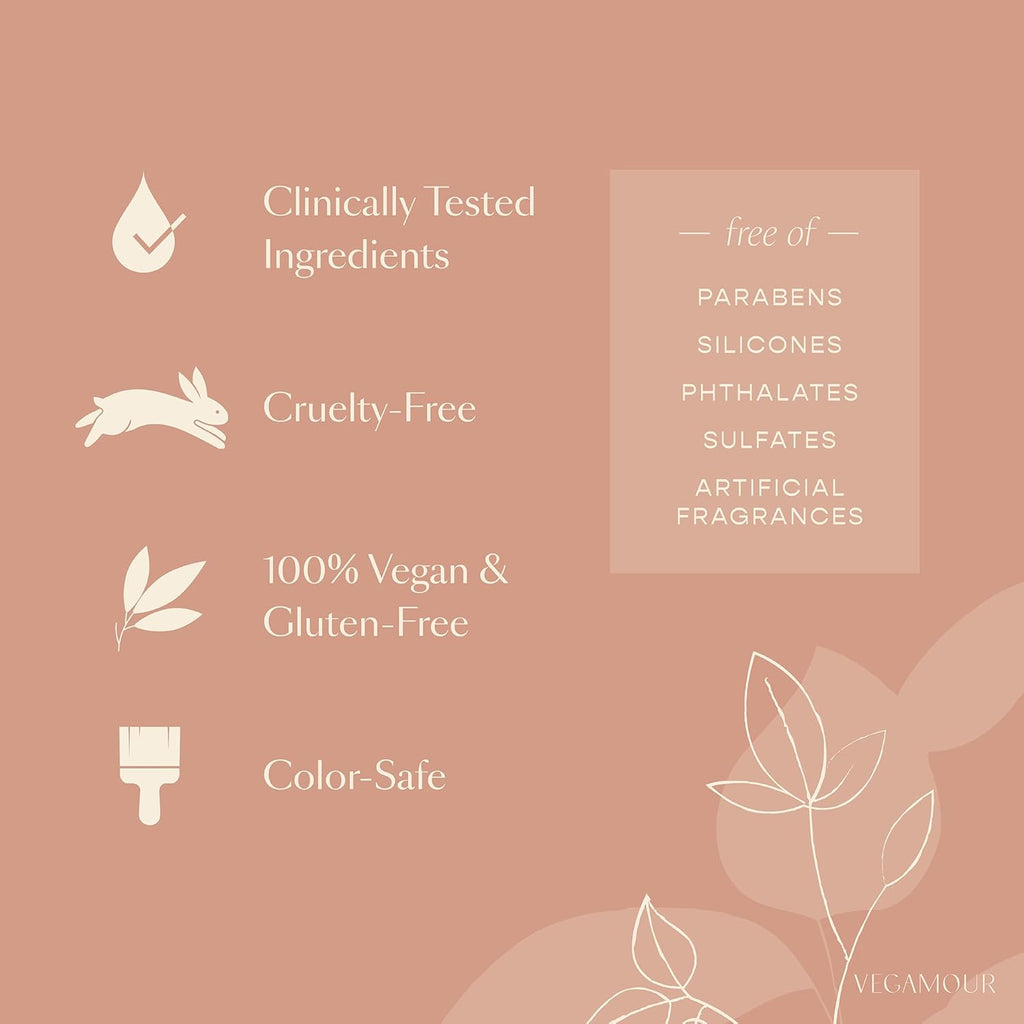 VEGAMOUR GRO Dry Shampoo - Volumizing Spray for Thicker, Fuller Hair | Natural Citrus Scent