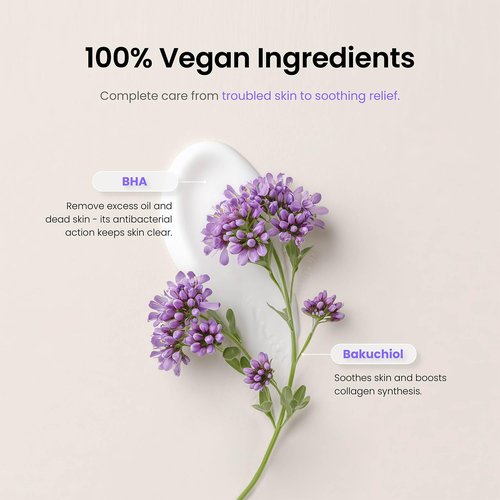 Caraseoul Gentle Grinding Cleansing Balm - Vegan Makeup Remover with BHA & Bakuchiol | Travel Size 50ml