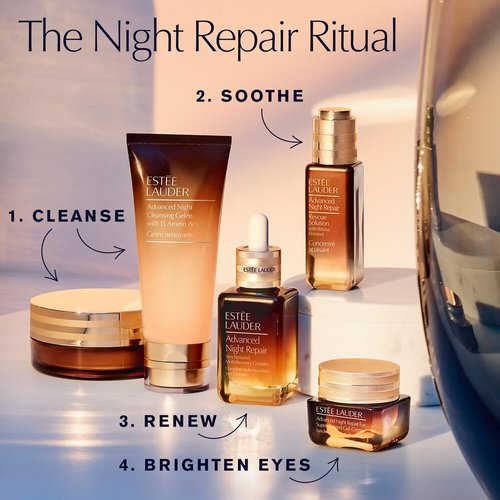 Estée Lauder Advanced Night Repair Eye Gel-Cream - Supercharged Under Eye Treatment for Dark Circles | 0.5 Fl Oz (Pack of 2)