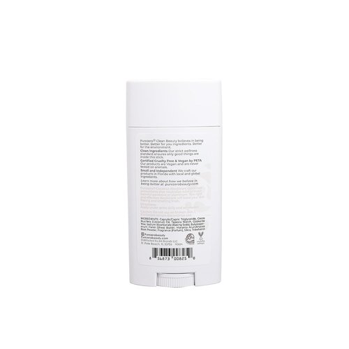 Purezero Deodorant - Coconut Scent | Aluminum & Paraben Free | 24-Hour Odor Protection | Infused with Shea Butter & Coconut Oil (1 Pack)