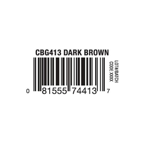 L.A. COLORS Browie Wowie Brow Tinted Gel - Dark Brown Shade for Effortless Definition