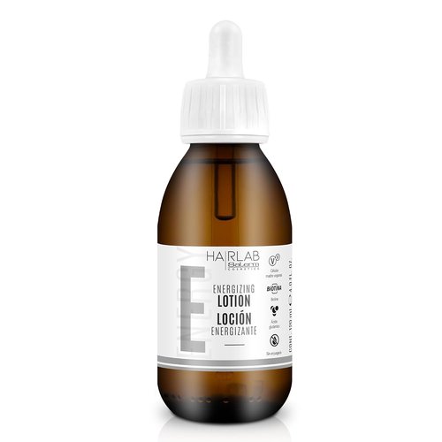 Salerm Hairlab Energizing Lotion - Clinically Tested Hair Strengthener | 4 Ounce Size