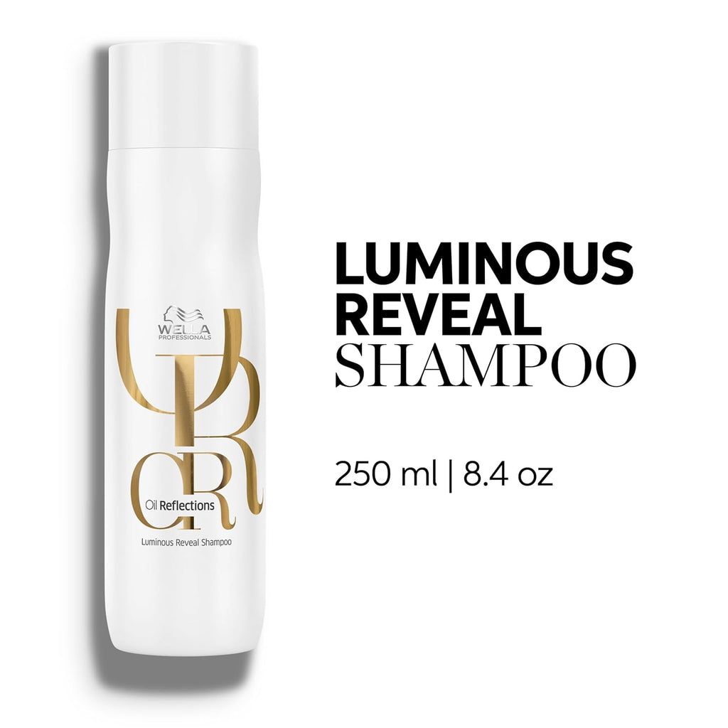 Wella Professionals Oil Reflections Shampoo - Nourishing Botanical Oils for Soft, Shiny Hair