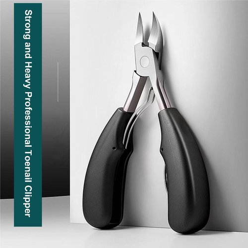 Toenail Clippers for Thick Toenails,Professional Toe Nail Clippers Set,Heavy Duty Long Handle Toenail Clipper for Seniors/Adult/Man/Women,Podiatrist Ingrown Toenail Tools with Storage Case (Set A)