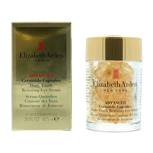 Elizabeth Arden Advanced Ceramide Eye Serum Capsules - Youth Restoring Daily Skin Care | 60 Count