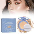 Matte Perfection Pressed Powder - Oil Control Face Powder for Flawless Complexion | Natural Beige, 0.35 FL OZ