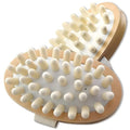 Kootinn 2 Pack Natural Wooden Anti Cellulite Massager Wood Hand-Held Massager Body Brush Muscle Relax Sauna Spa Head Massage Brush