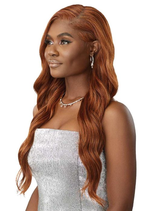 Outre Lace Front Wig - Melted Hairline - Swirlista - Swirl 102 (OFF BLACK 1B)